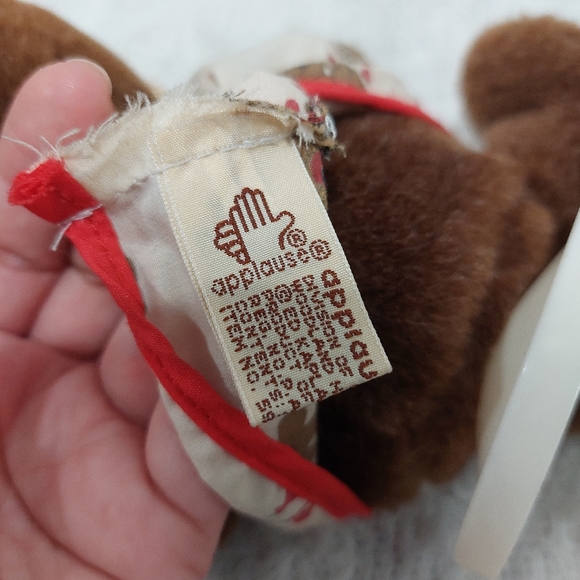 Vintage 1986 Applause Bosco Musical Bedtime Teddy Bear Plush - Picture 7 of 9